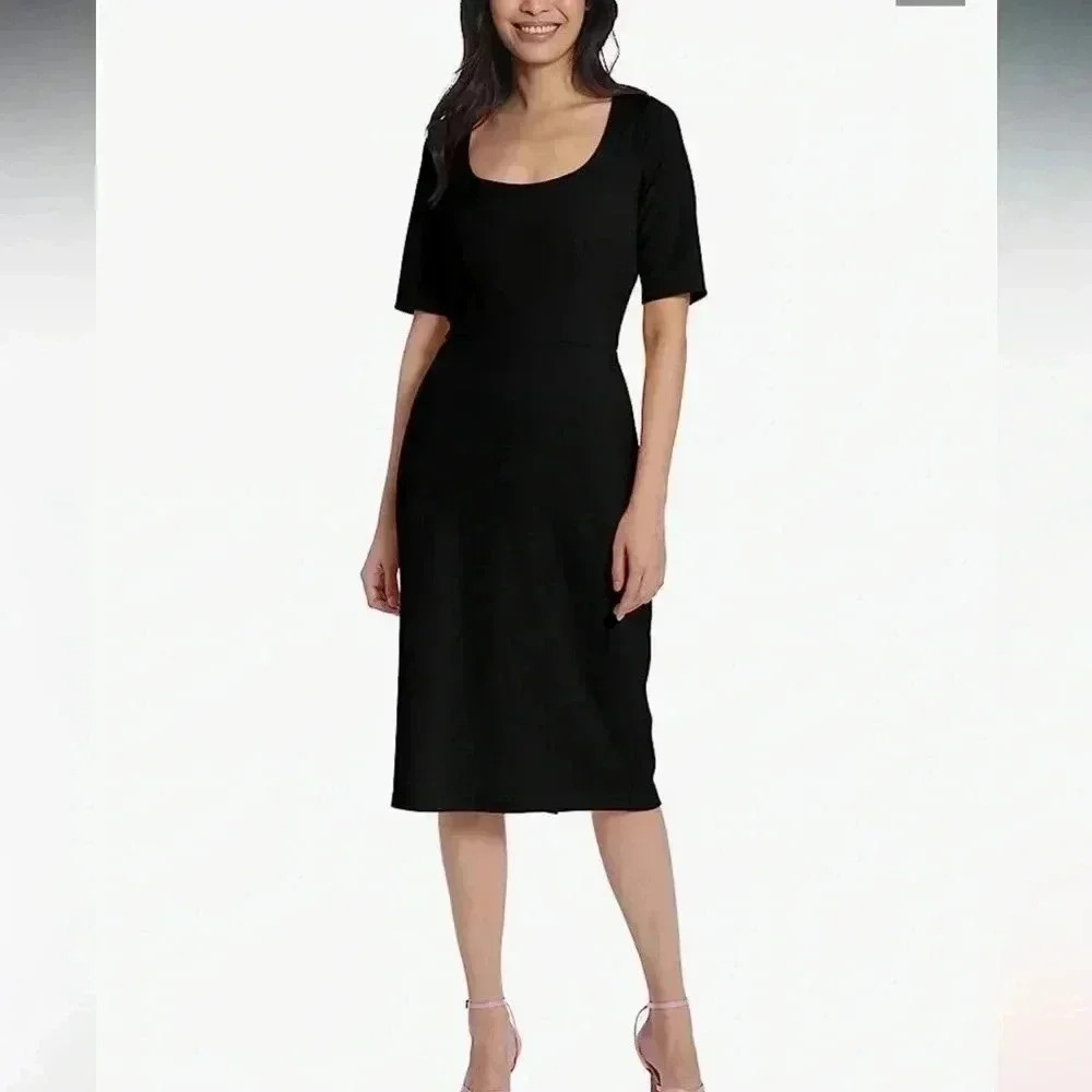 (32)NWT Maggy London Women's Scoop  Neck Dress​